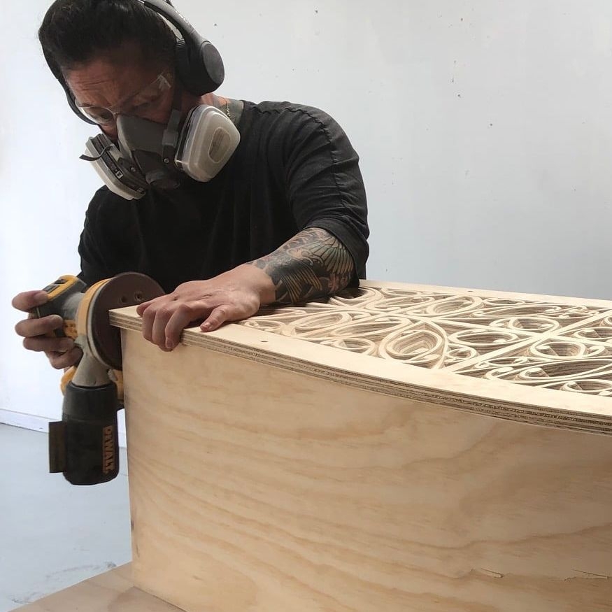 Handcrafted, Sustainable, Casket